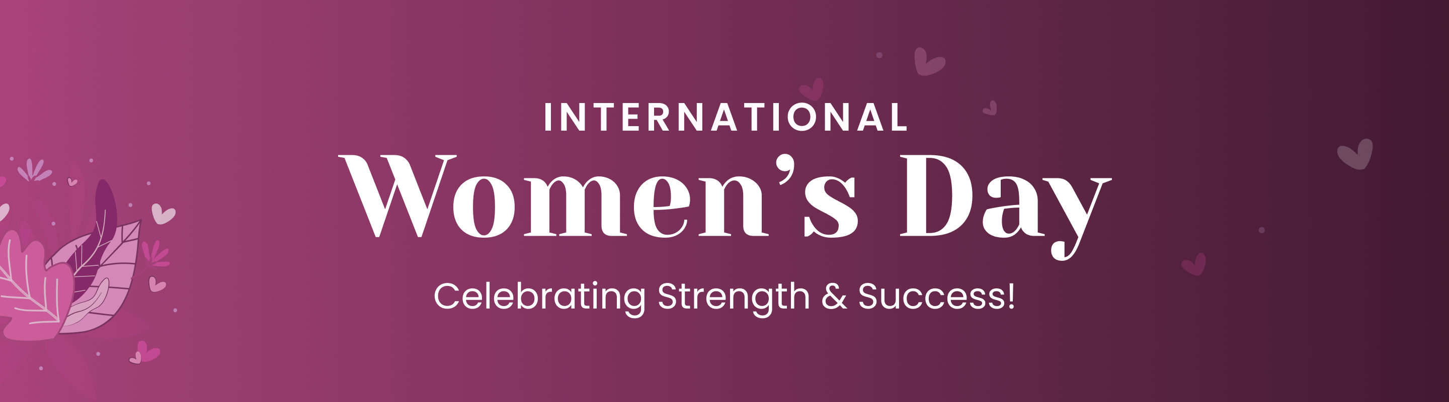 Women`s Day Banner